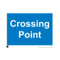 Site Sign - 3mm Correx - Crossing Point - 297x420mm (A3) Crossing Point