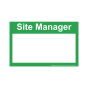Site Sign - 3mm Correx - A4 - 210x297mm Site manager