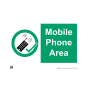 Site Sign - 3mm Correx - 297x420mm (A3) -  Mobile phone area