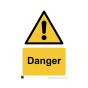 Site Sign - 3mm Correx - 420x594mm (A2) Danger