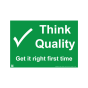 Site Sign - 6mm Correx - 594x841mm (A1) - Think quality get it right first time