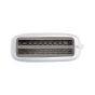 4 slice toaster white top-down view showing two long slots and heat warning symbol | CMT Group UK