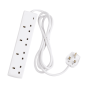 Extension Lead 4-Gang 2m - 240v