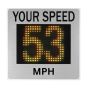 GR36CL Vehicle Activated Radar Speed Sign - Multicolour LED and Data Recording | TM060001 | CMT Group UK