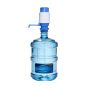 Water bottle pump manual hand pump blue and white fitted to large water bottle | CMT Group UK