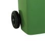 240 Litre Wheelie Bin HDPE EN840 wheel detail | CMT Group UK