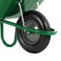 Green Haemmerlin 90ltr Heavy Duty Steel Barrow 