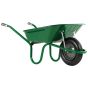 Green Haemmerlin 90ltr Heavy Duty Steel Barrow 