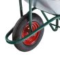 90 Litre Heavy Duty Galvanized Wheelbarrow with Puncture Proof Tyre