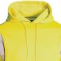 Hi Vis Two Toned Hooded Sweater Yellow/Navy