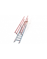 Aluminium Portable Stairs 15 Step Hire