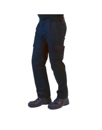 Heavy-Duty Action Work Trousers 245gsm – Navy – Knee Pad Pockets product image | CMT Group