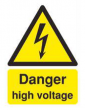 Danger - High Voltage Sign - PVC