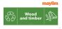 Bespoke Sign - 450 x 210mm 3mm Foamex - Wood and timber