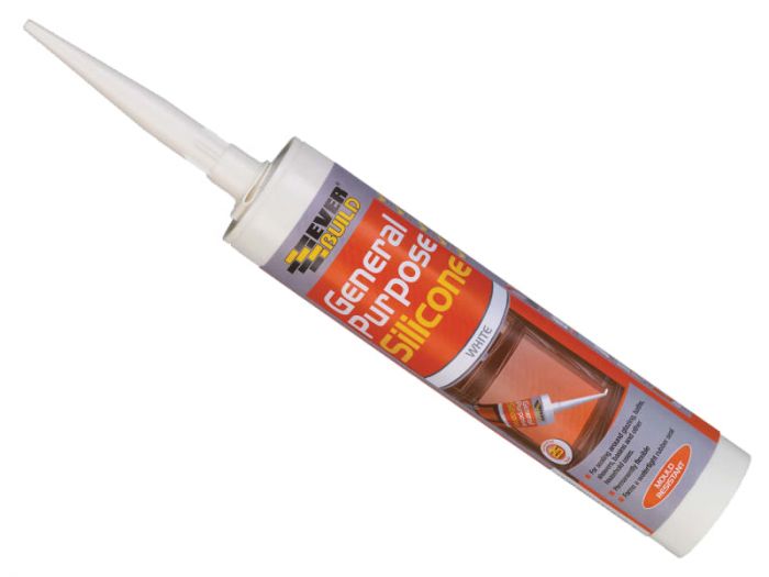 Everbuild General Purpose Silicone 280ml - Clear