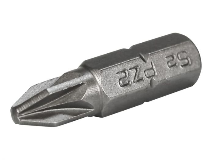 Pozi 2 Titanium Screwdriver Bits 25mm Length (Set of 3)