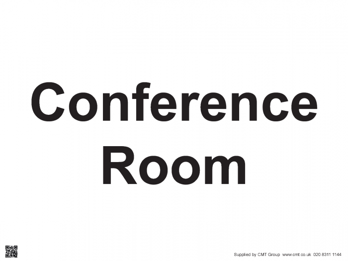 Conference Room Sign PVC