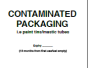 Contaminated Packaging Sign - PVC