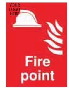 Fire Point Safety Sign - PVC