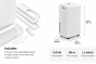 Bosch 9000 BTU Portable Air Conditioner - 3-in-1 Cooling Dehumidifying and Fan