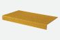Anti-Slip GRP Stair Treads - Yellow