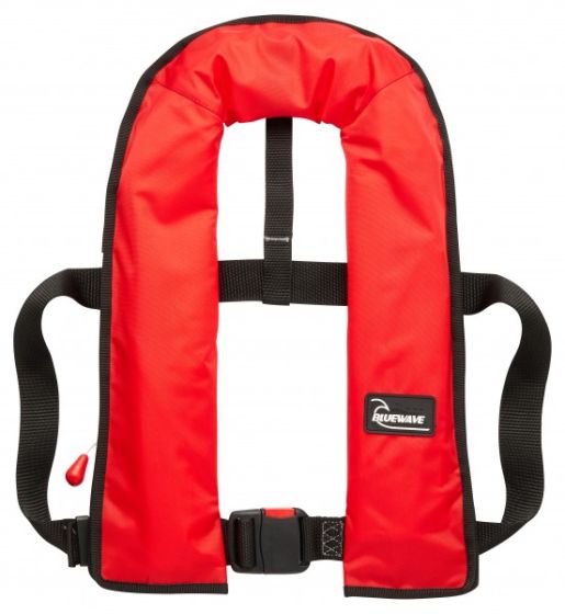 LJBRA150N | Bluewave 150N Red AUTOMATIC Lifejacket | CMT