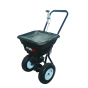 MAX Heavy Duty Salt & Grit Spreader 29L Capacity – All-Terrain Pneumatic Tyres & Rain Cover Included