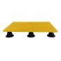GRP Platform Step Yellow c/w Adjustable Feet