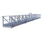 SAFESMART - AdaptaSpan Modular Bridge: Bolt-on extra height guardrail frame, 1mL Pair