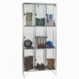 Three Door Wire Mesh Locker – Nest of 3 – 1974x915mm – Ventilated BZP Steel nine compartment locker storing PPE equipment tools and boots | CMT Group