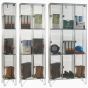 Three Door Wire Mesh Locker