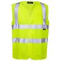 Hi Vis Yellow Pull Apart Vest 