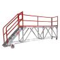 0.7mW x 1.4mH x 4.0mL Platform, Stairs one end