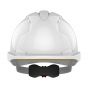 EVO®3 MICRO Peak Vented Safety Helmet (Wheel Ratchet) - White