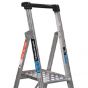 Aluminium Trade Series Platform Ladder | SafeSmart Access | CMT Group (close up)