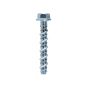 Ankerbolt - Hexagon Flange Head- Zinc Plated and Clear Passivated - 6mm x 30mm - Box of 100