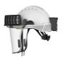 JSP Powercap Infinity Powered Air - White Helmet