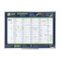 2025 CMT Wall Planner - 900mm x 600mm Aluminium Whiteboard