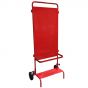 Fire Safety Trolley/Stand - 3 x 9KG Extinguishers | CMT Group (back)
