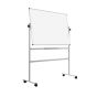 Mobile Aluminium Frame Drywipe Magnetic Whiteboard - Double Sided