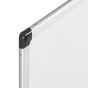 Mobile Aluminium Frame Drywipe Magnetic Whiteboard - Double Sided