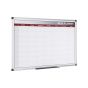 Magnetic Drywipe Weekly Planner Board - 600mm x 900mm