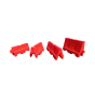 EVO Water Filled Barrier 1m - Red