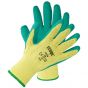 Blue/Green Latex Grip Safety EN388 Gloves