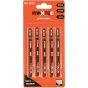 Softwood Cutting Jigsaw Blades 100mm 6TPI - Pack of 5