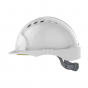 JSP EVO3 Slip Ratchet Safety Helmet Mid Peak -  White