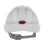 JSP EVO3 Slip Ratchet Safety Helmet Mid Peak -  White