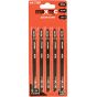 Metal Cutting Jigsaw Blades 130mm 12TPI - Pack of 5