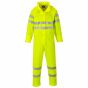 Hi Vis Ultra Unlined Waterproof & Breathable Coverall - Yellow