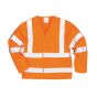 Hi Vis Long Sleeved Vest - Orange